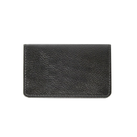 Business Card Case VTM Leather IDB // Black