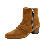Amiri // Stack Boot Suede Boot // Brown (US: 7.5)