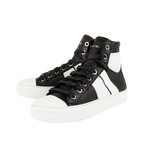 Amiri // Sunset Black/White Leather Sneakers // Black + White (US: 7)