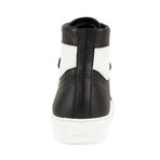 Amiri // Sunset Black/White Leather Sneakers // Black + White (US: 5)
