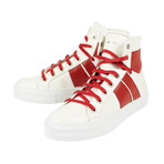 Amiri // Sunset Leather Sneakers V1 // White (US: 9)