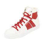 Amiri // Sunset Leather Sneakers V1 // White (US: 5)