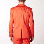 Solid Casual Blazer // Orange (S)