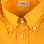 Garrett Solid Dress Shirt // Amber (L)