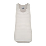 Nambo Striped Vest // Off White (XL)