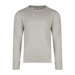 Nile Basic Fine Knit Sweater // Gray Marl (M)