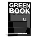 Green Book Alternative Poster // Popate (18"W x 26"H x 0.75"D)