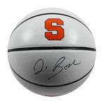 Jim Boeheim // Signed Syracuse Orangeman Jarden White Panel Full Size Basketball