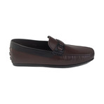 Leather Gommino Penny Loafer // Brown (UK 10)