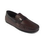 Leather Gommino Penny Loafer // Brown (UK 7)