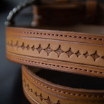 Handcrafted Genuine Leather Belt // 001 // Brown (S)
