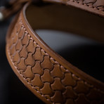 Handcrafted Genuine Leather Belt // 003 // Brown (S)
