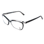 Women's TO5138 Frames // Black + Crystal