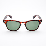 Men's Square II Polarized Sunglasses // Tortoise