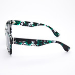 Women's Square Polarized Sunglasses // Olive