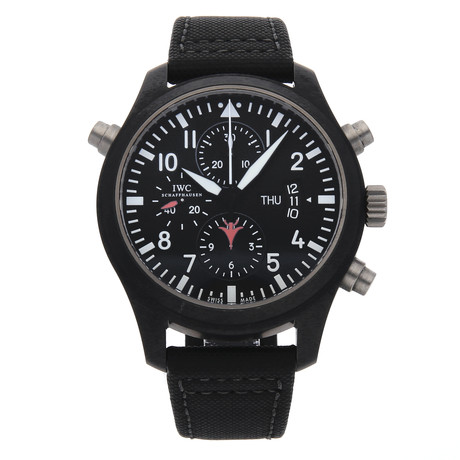 IWC Pilot's Double Chronograph Top Gun Automatic // IW3799-01 // Pre-Owned