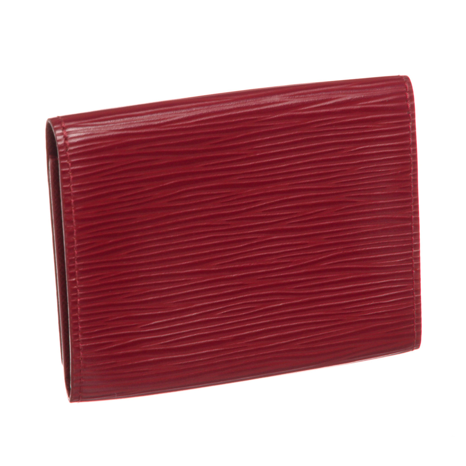 Louis Vuitton // 2009 Red Epi Leather Business Cardholder Wallet // CA2039 // Pre-Owned ...