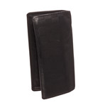 Men's Damier Infini Leather Brazza Wallet // Black // Pre-Owned