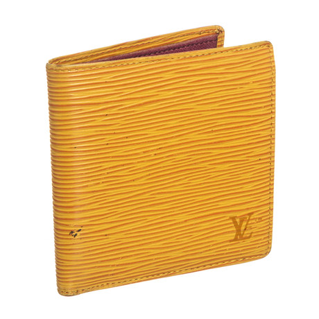Louis Vuitton // Yellow Purple Epi Leather Marco Men's Wallet // France //  Pre-Owned - Vintage Designer Bags & Wallets - Touch of Modern