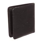 Louis Vuitton // Black Epi Leather Bifold 6 Card Wallet // Vintage // Pre-Owned