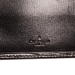 Louis Vuitton // Black Epi Leather Checkbook Holder Wallet // Vintage // Pre-Owned