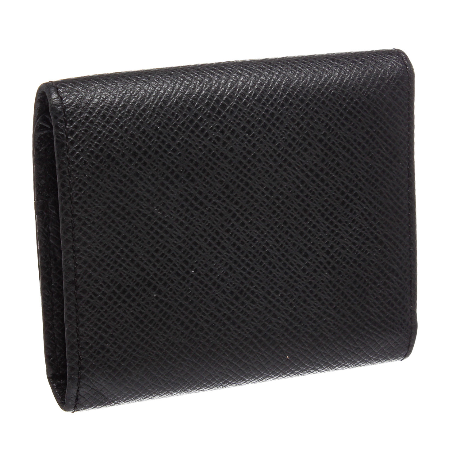Louis Vuitton // 2008 Black Taiga Leather Coin Purse Compact Wallet // CT1068 // Pre-Owned ...