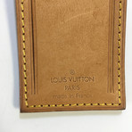 Louis Vuitton // Tan Vachetta Leather Luggage Tag + Poinget Set IV // Pre-Owned