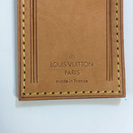 Louis Vuitton // Tan Vachetta Leather Luggage Tag + Poinget Set III // Pre-Owned