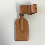 Louis Vuitton // Tan Vachetta Leather Luggage Tag + Poinget Set I // Pre-Owned