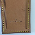 Louis Vuitton // Tan Vachetta Leather Luggage Tag + Poinget Set I // Pre-Owned