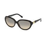 Roberto Cavalli // Acetate Sunglasses // Black + Gray Gradient