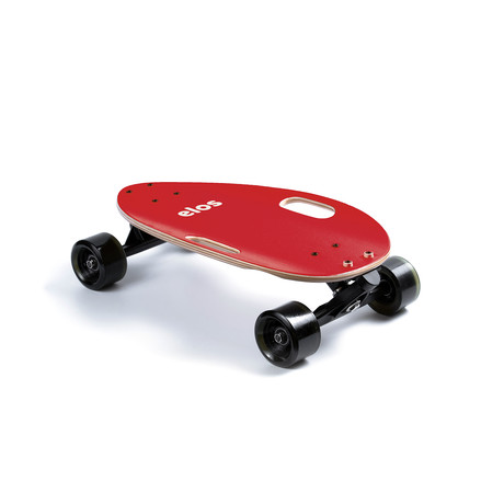 Elos Skateboard // Lightweight Series // Maroon Red