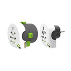 Qdaptor 360 // All-In-One World Travel Adapter + USB Port
