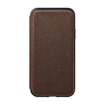 Tri-Folio // Rustic Brown Leather // iPhone XS