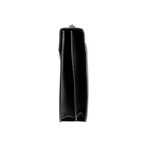 Armani // Grained Leather Briefcase Bag + Shoulder Strap // Black