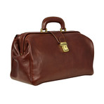 The Pursuit Of Love // Leather Doctor Bag // Brown