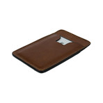 1984 // Leather Card Case // Brown
