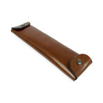 Appointment In Samarra // Leather Pen Case Holder // Brown