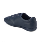 Versace Collection // Medusa Low-Top Sneakers // Navy Blue (US: 8)