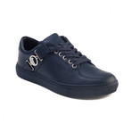 Versace Collection // Medusa Logo Low-Top Sneakers // Navy Blue (US: 7)