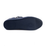 Versace Collection // Medusa Logo Low-Top Sneakers // Navy Blue (US: 9)