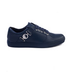 Versace Collection // Medusa Logo Low-Top Sneakers // Navy Blue (US: 7)
