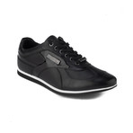 Leather Low Top Sneaker // Black (US: 8)