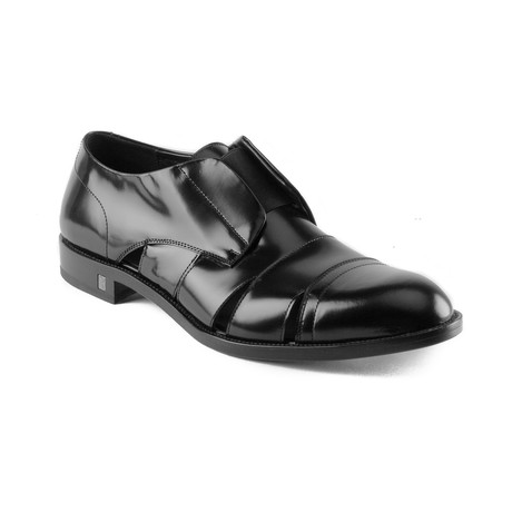 Leather Medusa Laceless Oxford Dress Shoe // Black (US: 7)