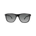Zegna // Classic Sunglasses // Black + Gray