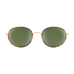 Montblanc // Round Tortoise Sunglasses // Tortoise + Green