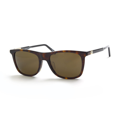 Montblanc // Classic Sunglasses // Tortoise + Brown