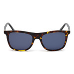 Montblanc // Round Sunglasses // Tortoise + Blue