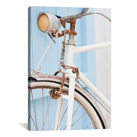 Rusty Bicycle // Honeymoon Hotel (18"W x 26"H x 0.75"D)