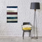 Chanel Number Stripe II // Kent Youngstrom (18"W x 26"H x 0.75"D)